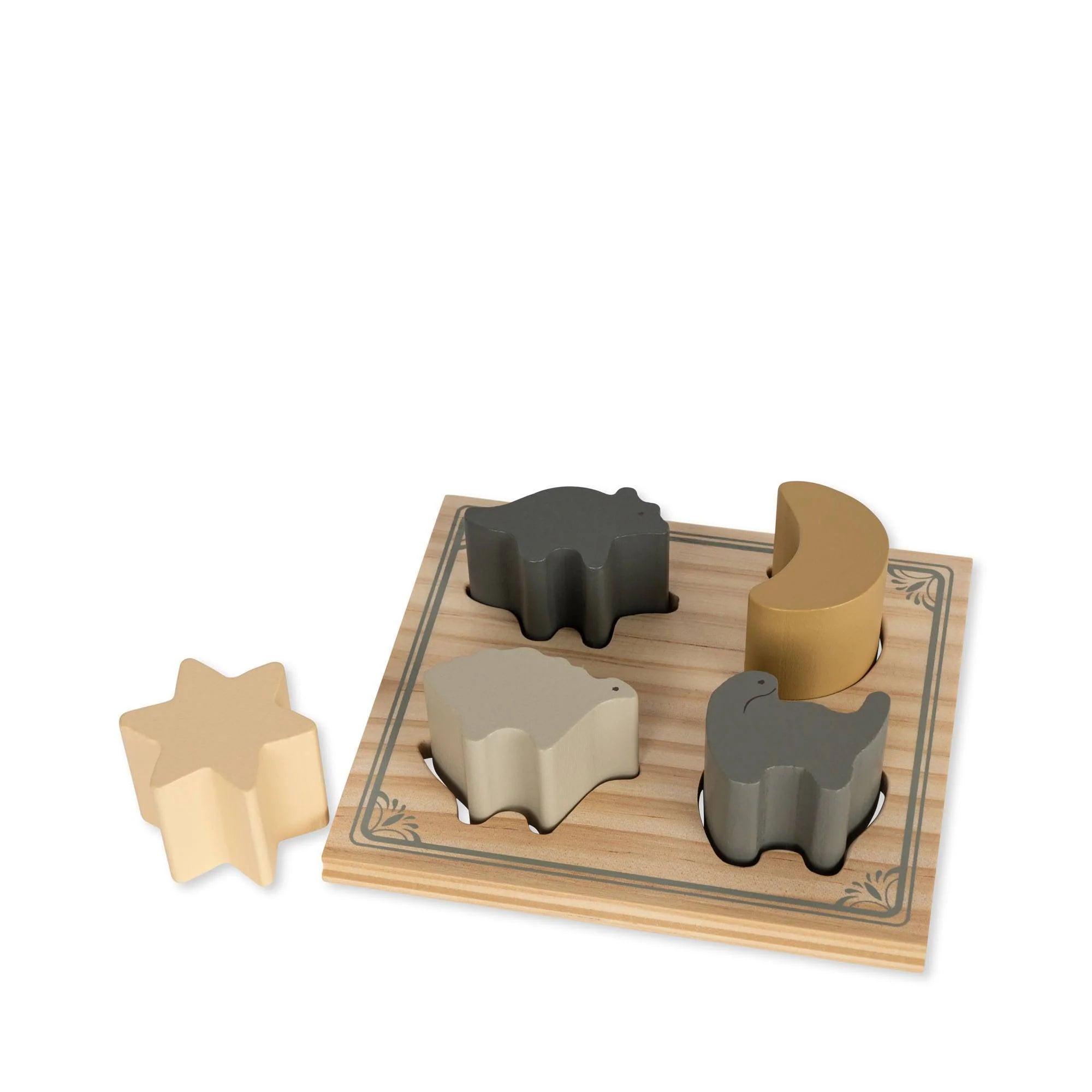 Konges Slojd - Baby Holzspielzeug Dino