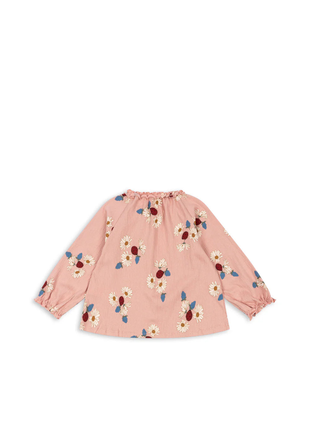 Konges Slojd - Baby Bluse Mareinkäfer rosa