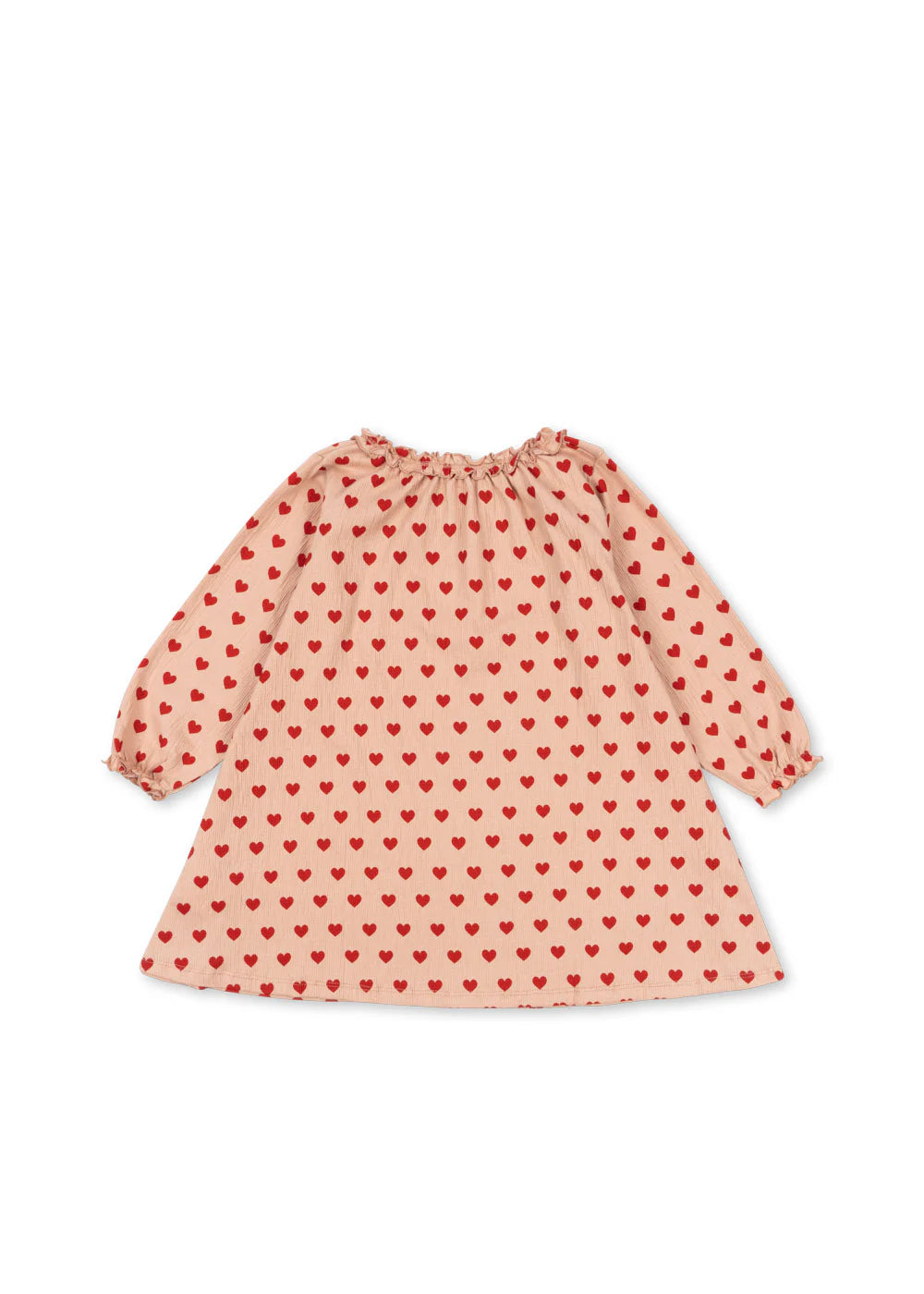 Konges Slojd - Baby Kleid Herzchen rosa