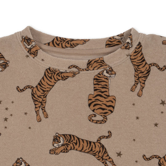 Konges Slojd - Baby Sweatshirt Tiger beige - AURYN Shop