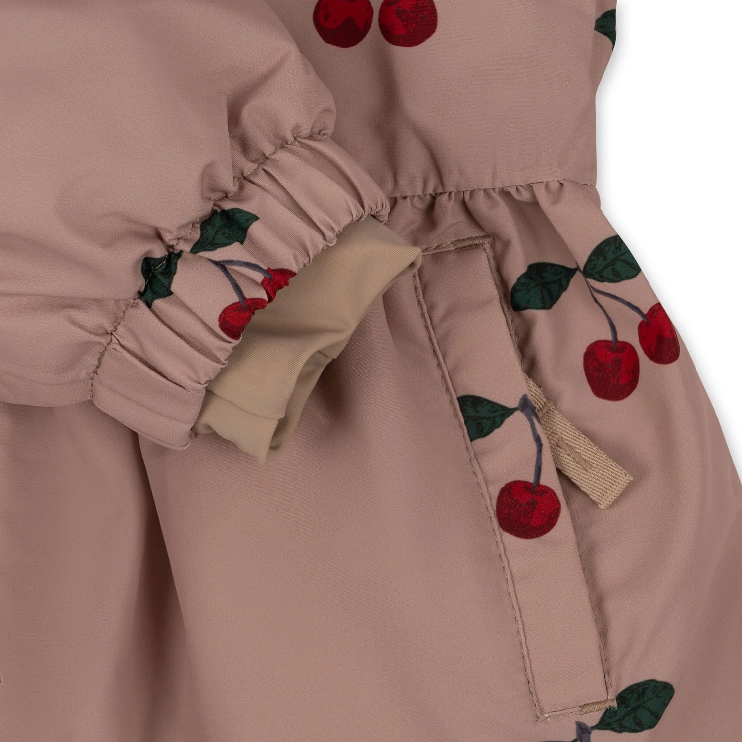 Konges Slojd - Baby Jacke Kirschen rosa