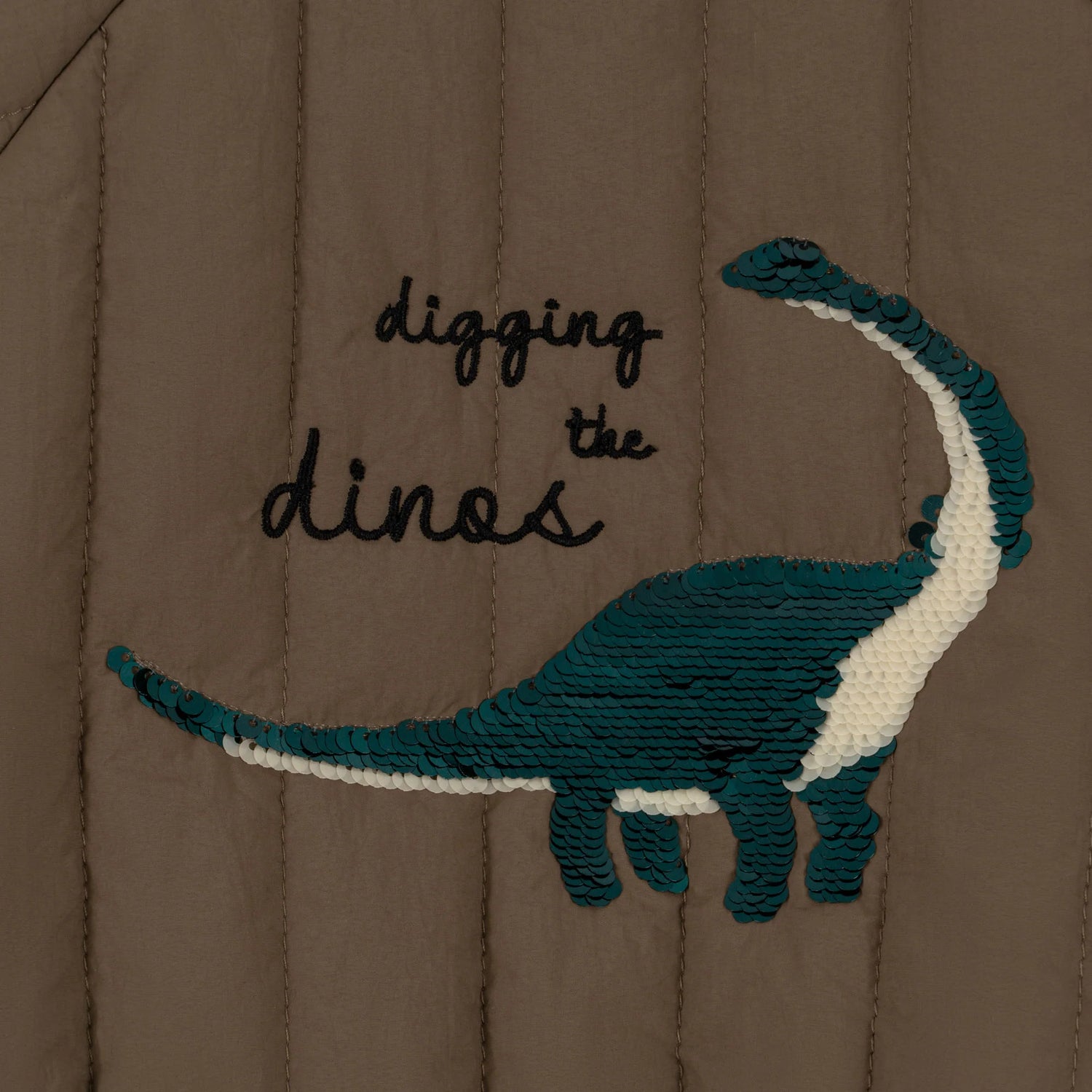 Konges Slojd - Kinder Bomberjacke mit Pailletten Dino - AURYN Shop