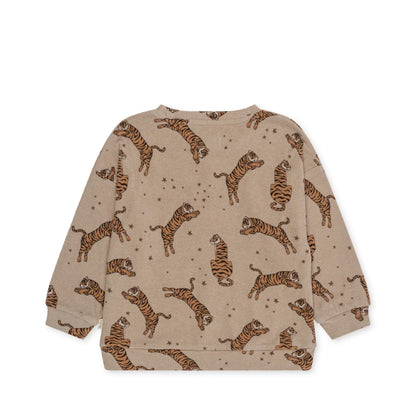 Konges Slojd - Baby Sweatshirt Tiger beige