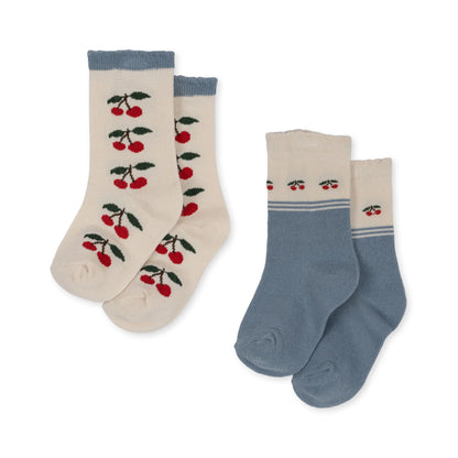 Socken mit geripptem Bündchen für optimalen halt für Jungen und Mädchen von Konges Slojd