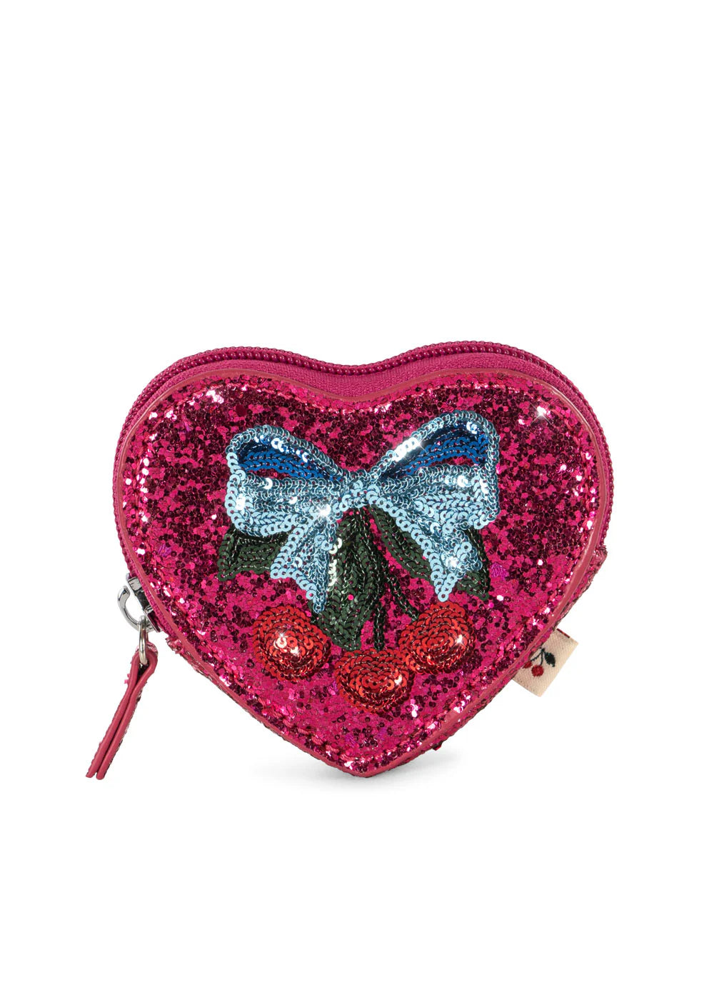 Konges Slojd - Glitzernder &quot;TUT&quot; Kindergeldbeutel pink für Mädchen