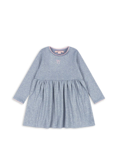 Konges Slojd - Baby Kleid lila mit Schleife