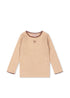 Konges Slojd - Baby Langarmshirt "Roli” in beige für Mädchen 