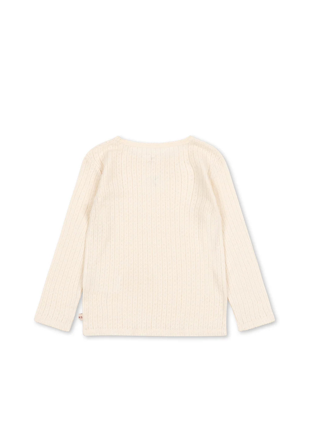 Konges Slojd - Kinder Langarmshirt "White Smoke" Baumwolle (Bio)