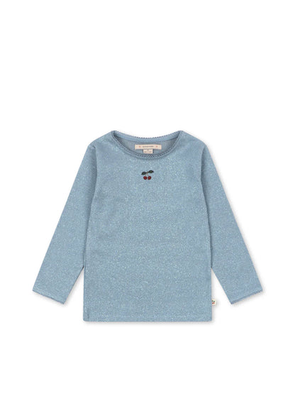 Konges Slojd - Baby Langarmshirt "Roli" blau