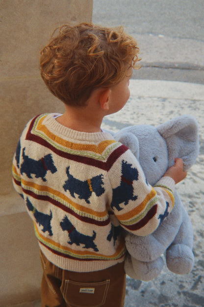 Konges Slojd - Baby Pullover "Piccolo Scottie"