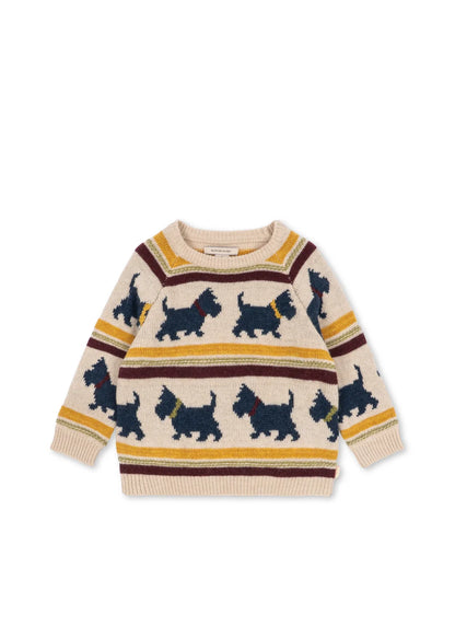 Konges Slojd - Baby Pullover "Piccolo Scottie"