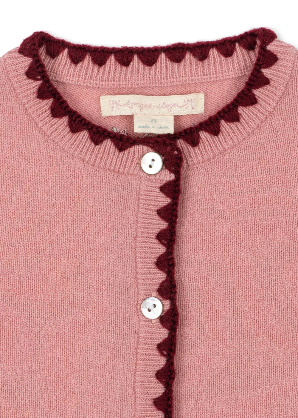 Konges Slojd - Kinder Strickjacke "Collette" Wolle