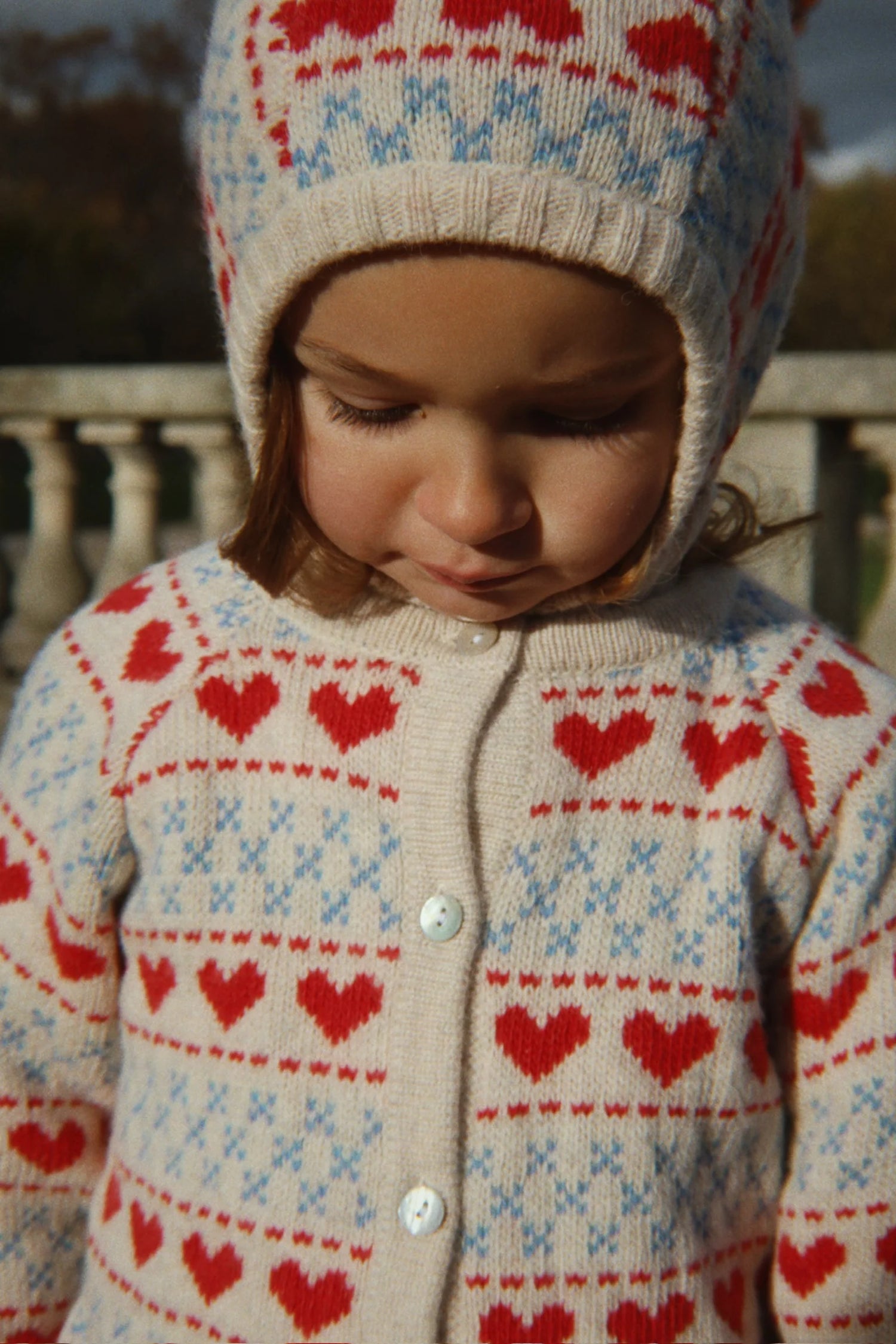 Konges Slojd - Baby Strickjacke Herzen