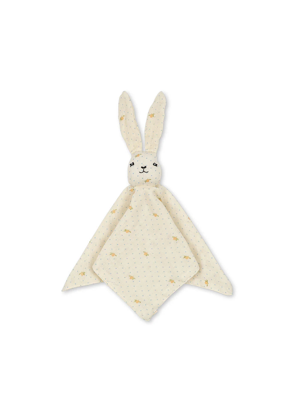 Konges Slojd - Baby Kuscheltuch "sleepy rabbit" lemon