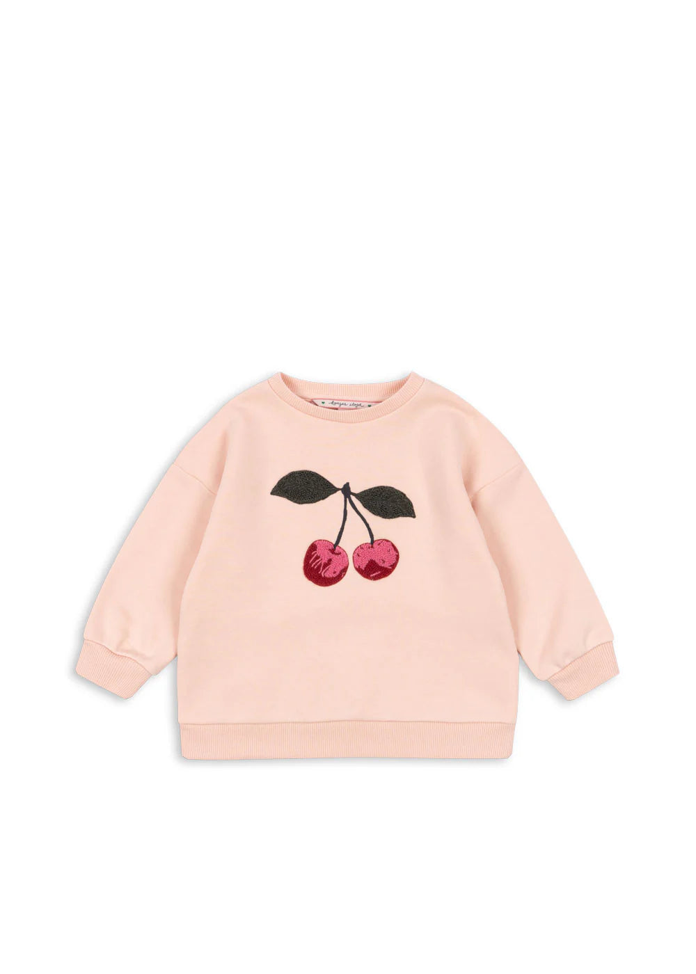 Konges Slojd - Baby Sweatshirt "Lou" mit Kirsche für Mädchen