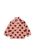 Konges Slojd - Baby Teddyjacke "Herzen" in rosa