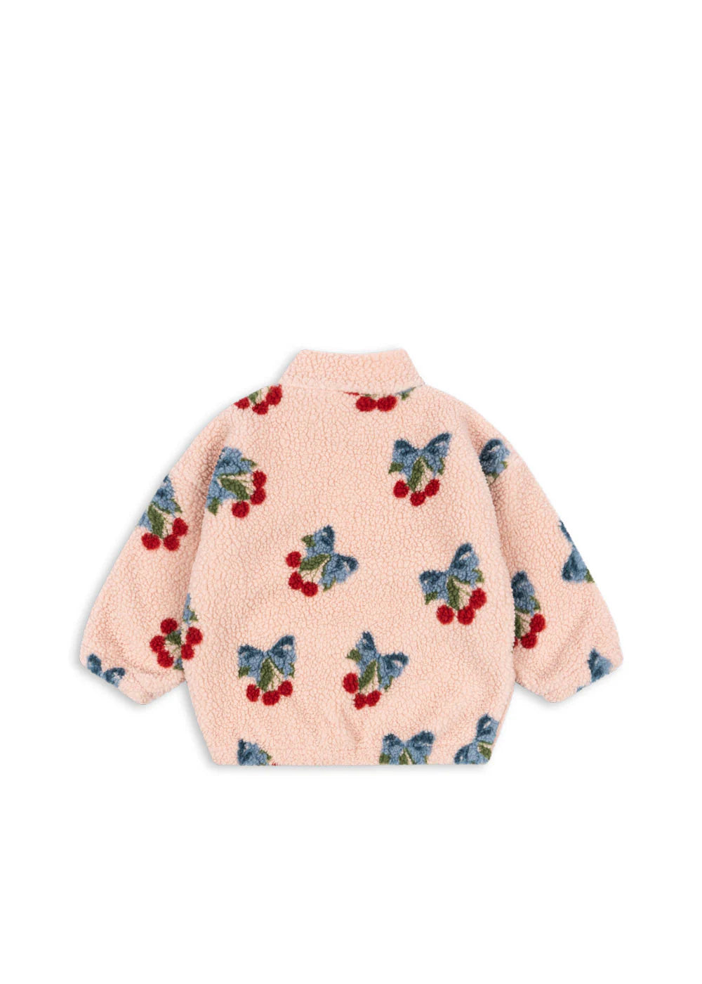 Konges Slojd - Baby Teddyjacke "Schleifen" für Mädchen