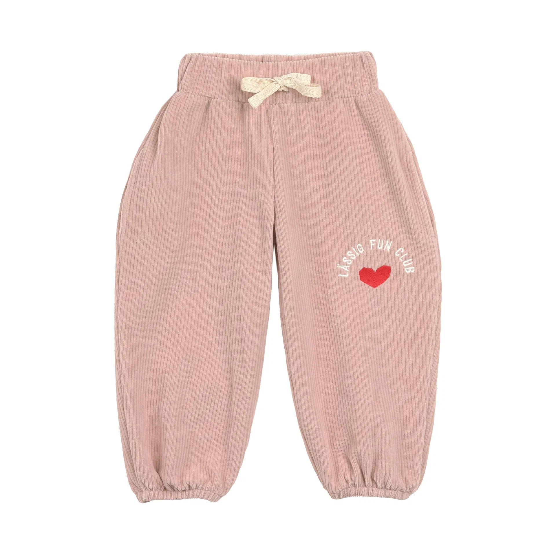 Lässig - Kinder Cordhose Baumwolle (Bio), rosa