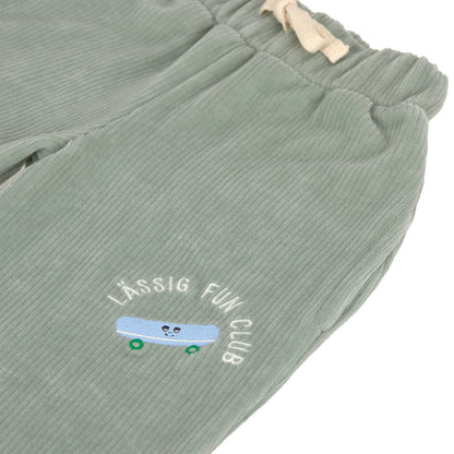 Lässig - Baby Cordhose Baumwolle (Bio), grün