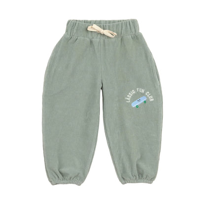 Lässig - Baby Cordhose Baumwolle (Bio), grün
