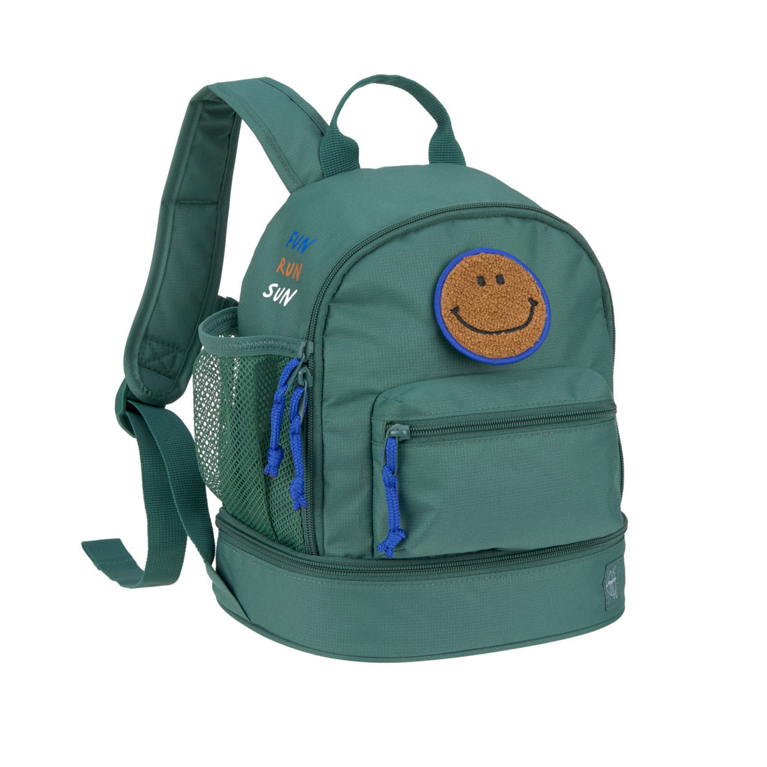 Der LÄSSIG Kinderrucksack aus der Little Gang Kollektion wird mit seinem farbenfrohen Look und coolen Patches zum treuen Begleiter im Kindergarten oder unterwegs.
