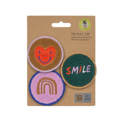 Lässig - Patches 3er Set Smile Herz