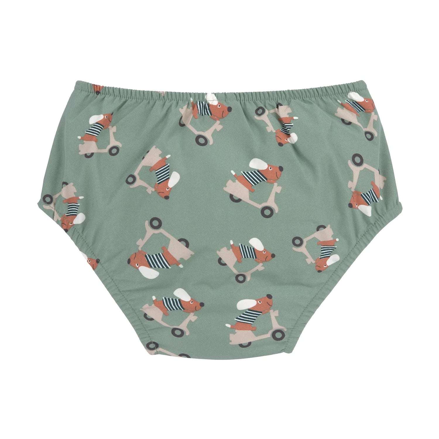 Lässig - Baby/Kinder Schwimmwindel Dackel grün