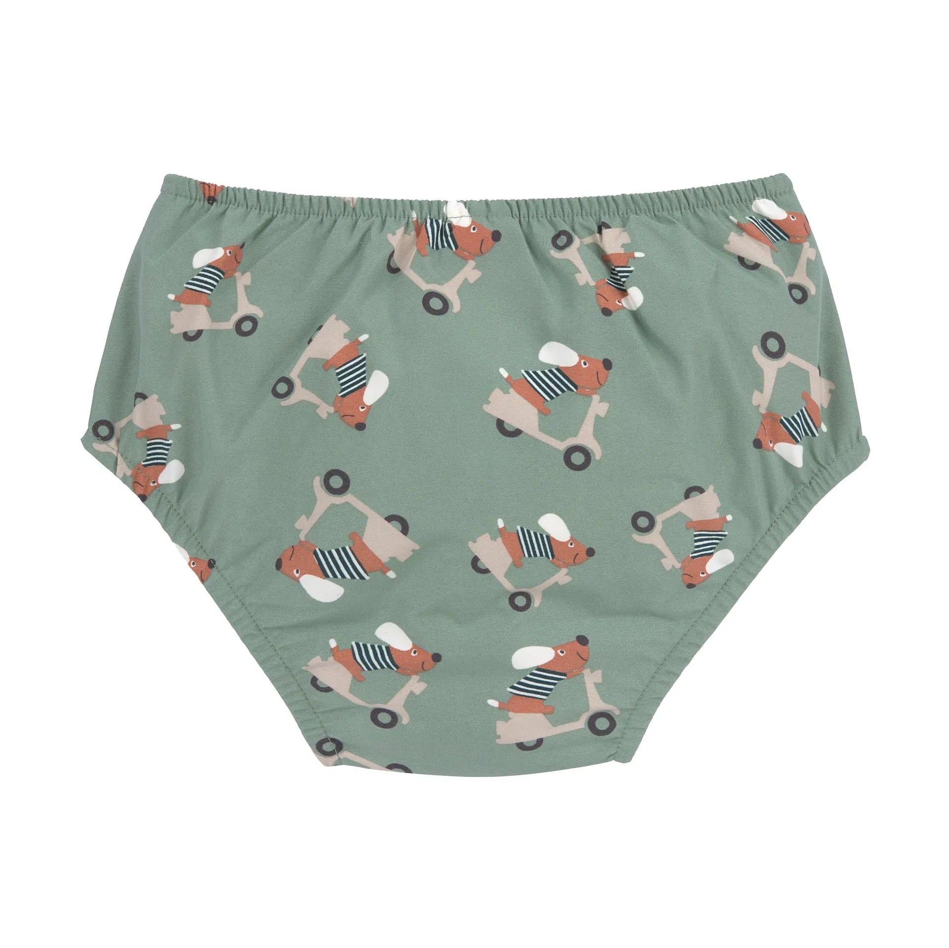 Lässig - Baby/Kinder Schwimmwindel Dackel grün