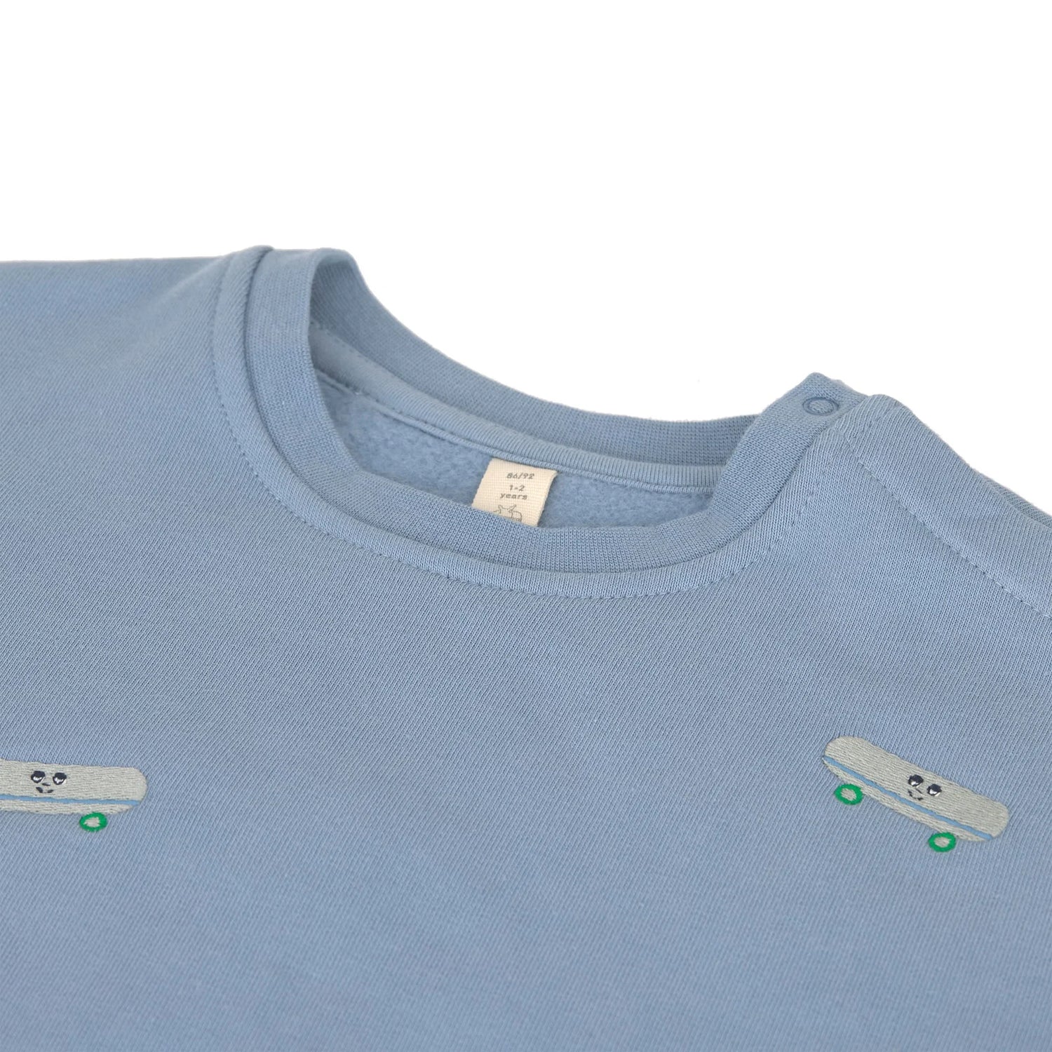 Lässig - Baby Sweatshirt Skateboard, blau