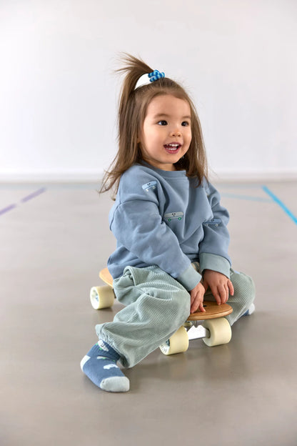 Lässig - Baby Sweatshirt Skateboard, blau