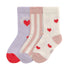 Lässig - Kinder Tennissocken 3er-Pack mit Herzen