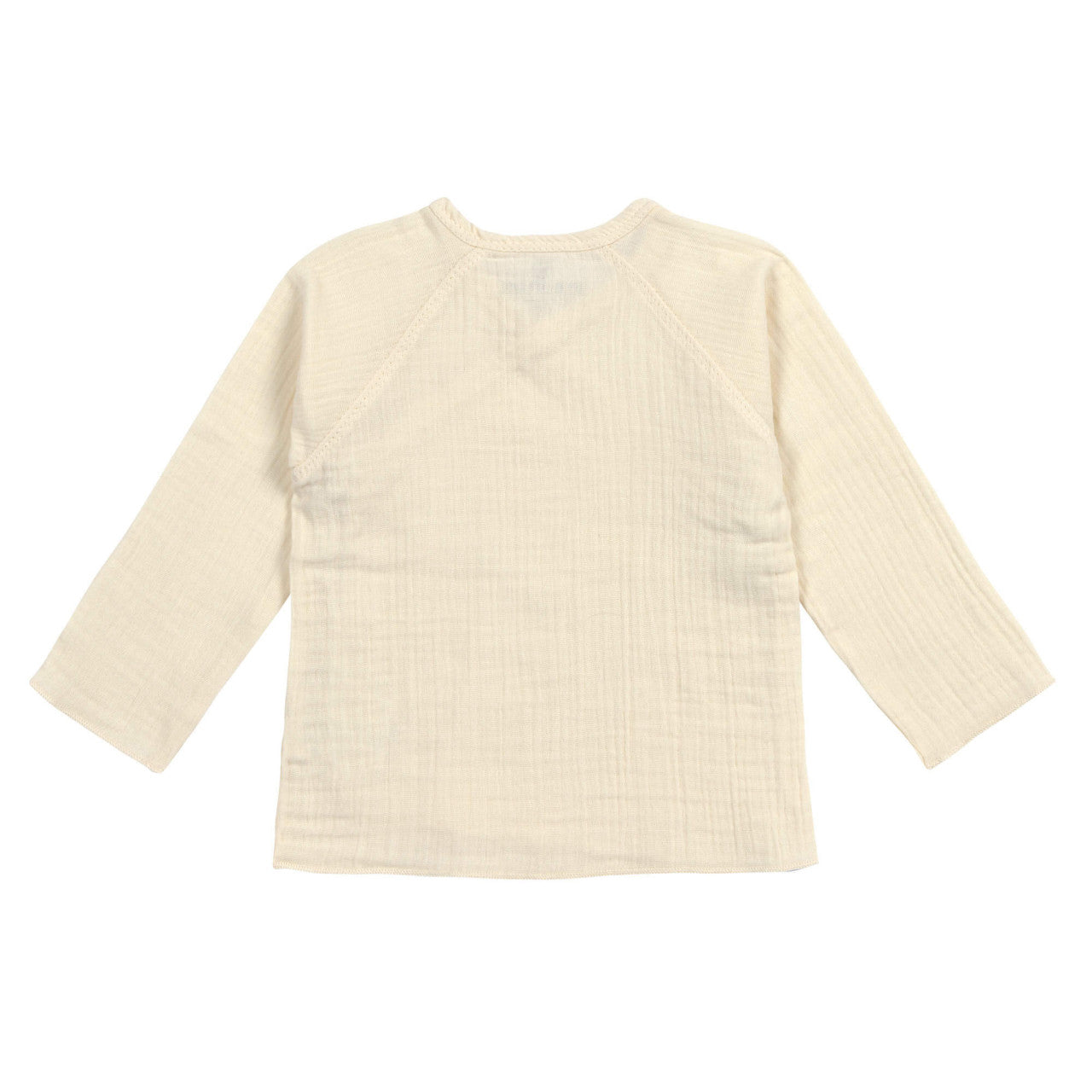 Lässig - Baby/ Kinder Muslin Wickelshirt vanilla