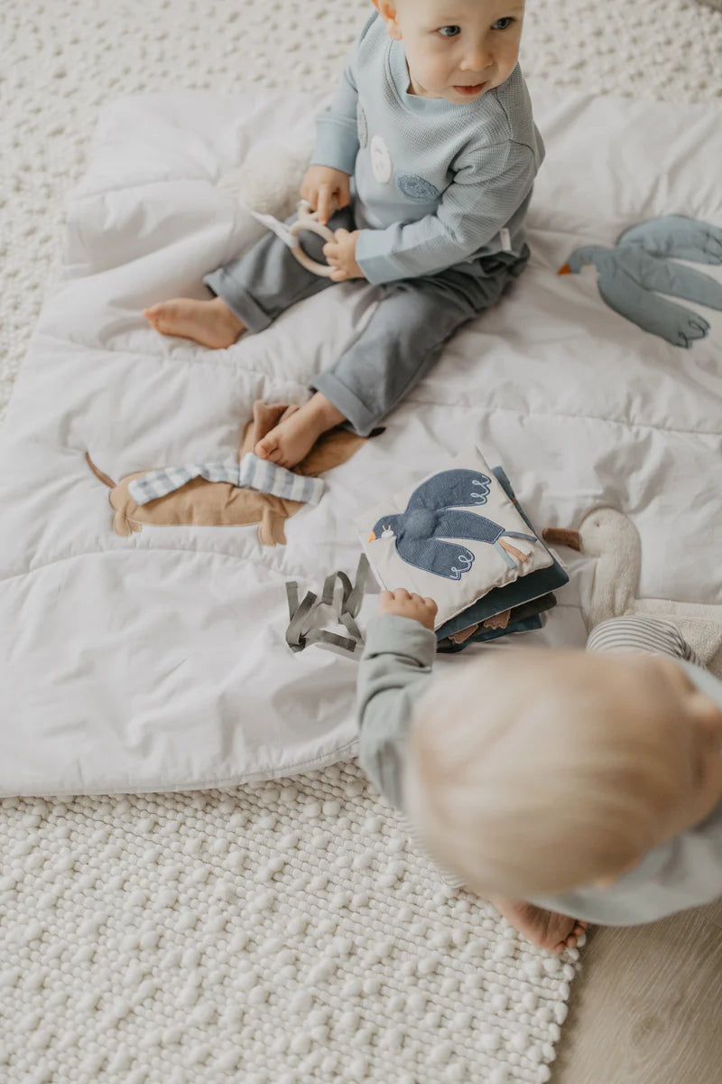 Leevje - Baby Krabbeldecke Baumwolle (bio) Dackel