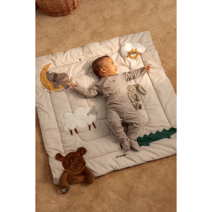 Liewood - Baby Krabbeldecke Baumwolle (Bio) Sternenhimmel