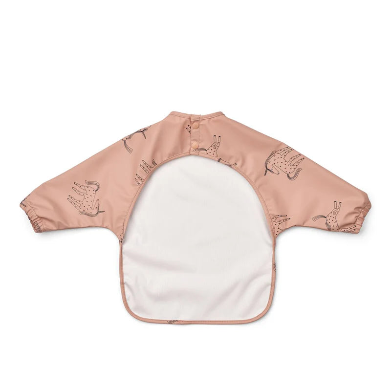 Liewood - Lätzchen mit Ärmel Einhorn aus recyceltem Polyester