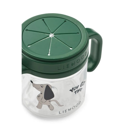 Liewood - Trinkbecher ENYO dokata dog / mist