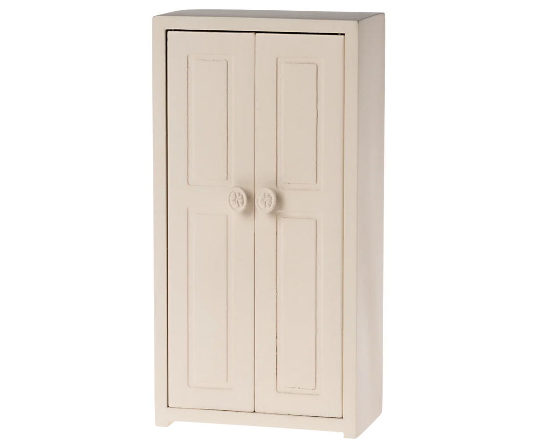 Maileg - Kleiderschrank Maus Creme