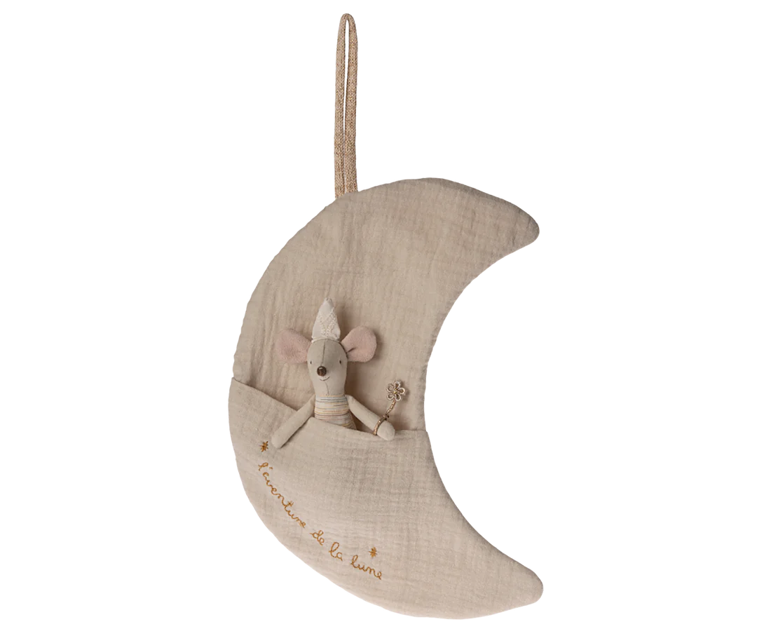 Maileg -  Wand-Deko Mond mit Tasche