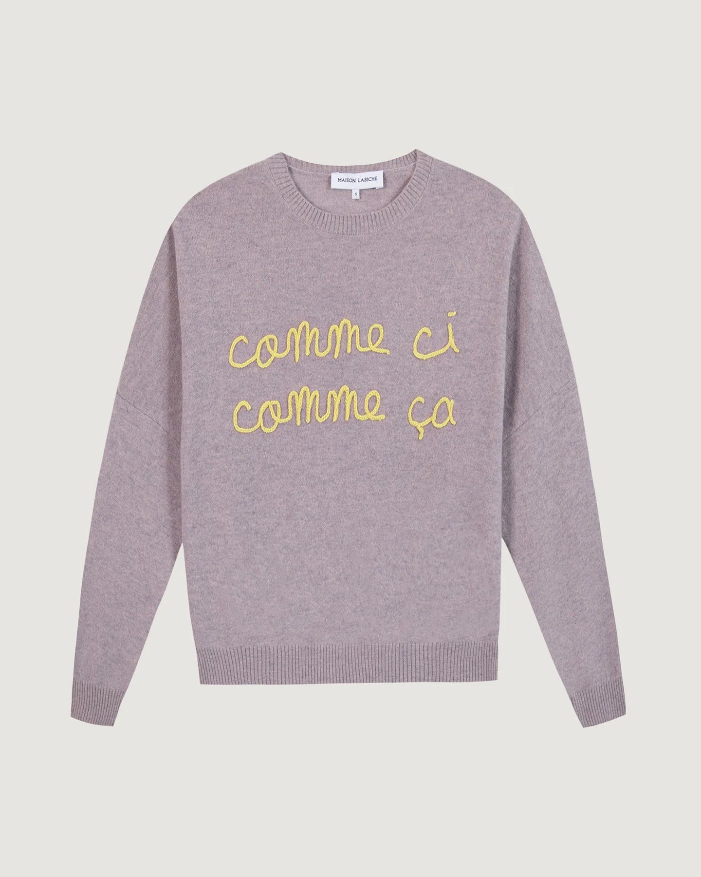 Maison Labiche Paris - Damen Cashmerepullover rosa