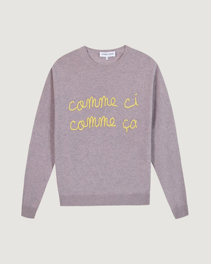 Maison Labiche Paris - Damen Cashmerepullover rosa