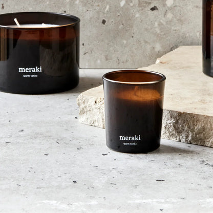 Meraki - Duftkerze Warm Tonka klein
