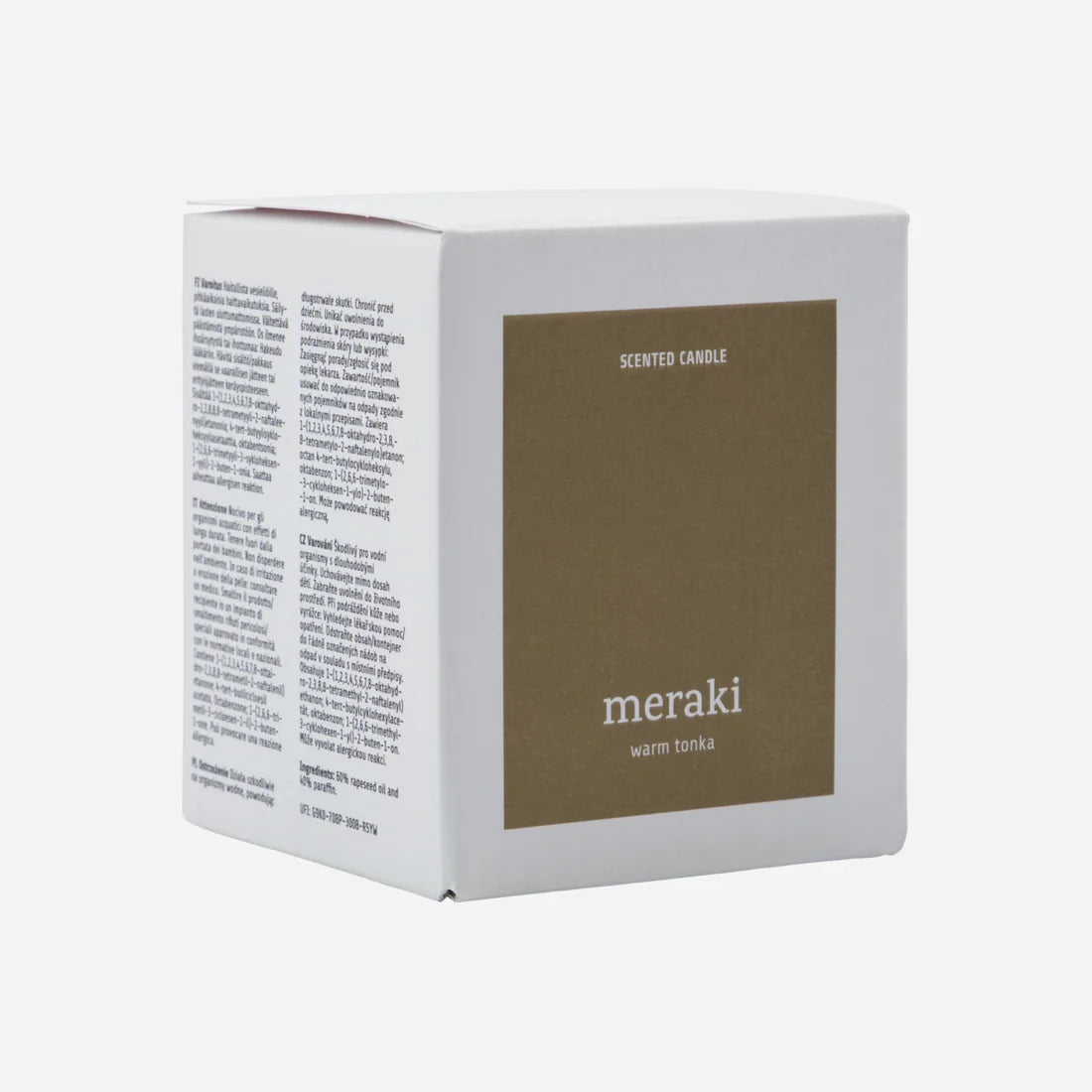 Meraki - Duftkerze Warm Tonka