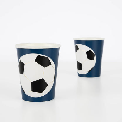 Meri Meri - Becher Set Fußball