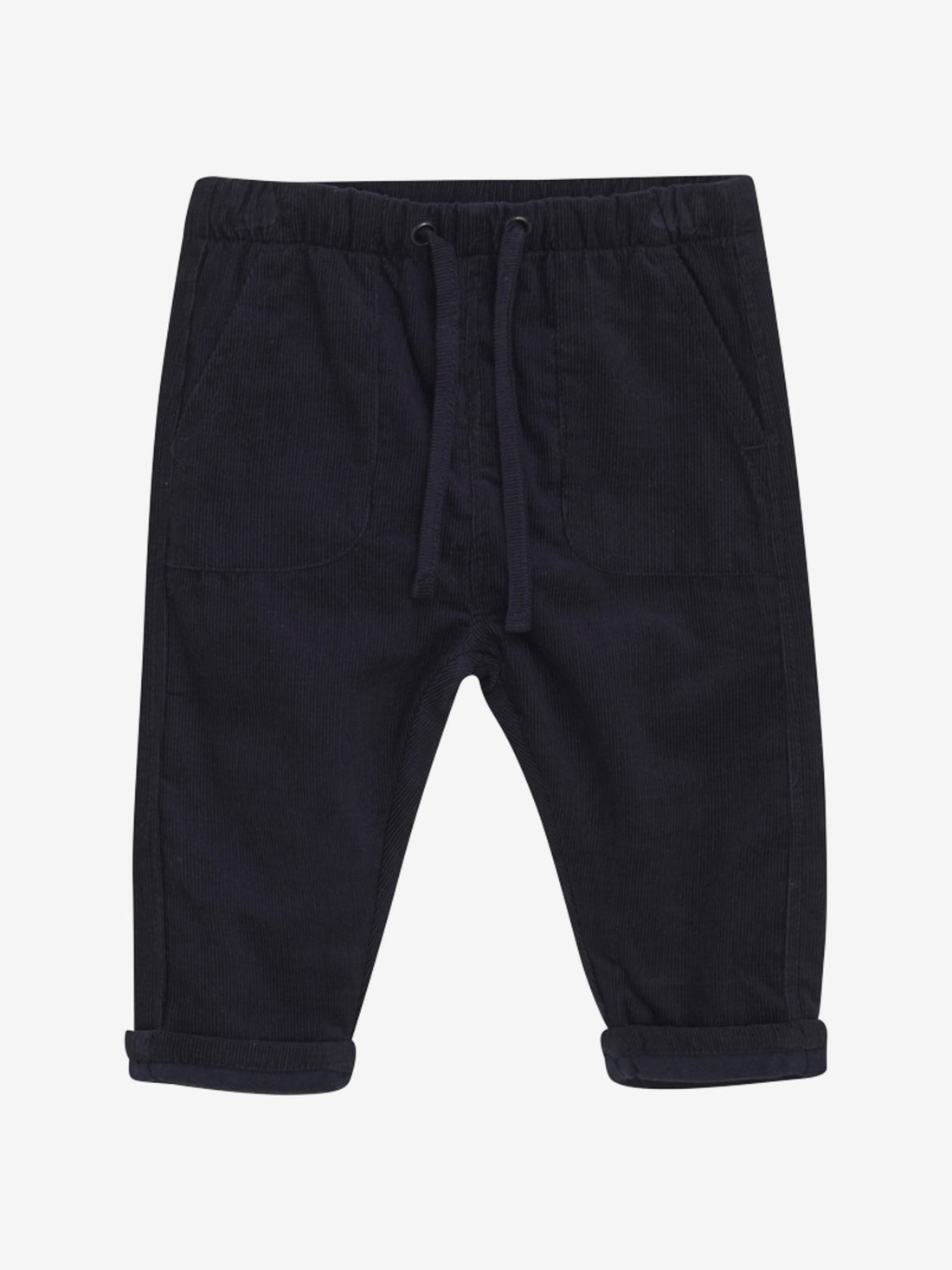 Feine Kordhose von Minymo. Die Hose ist aus 100 % Bio-Baumwolle gewebt.