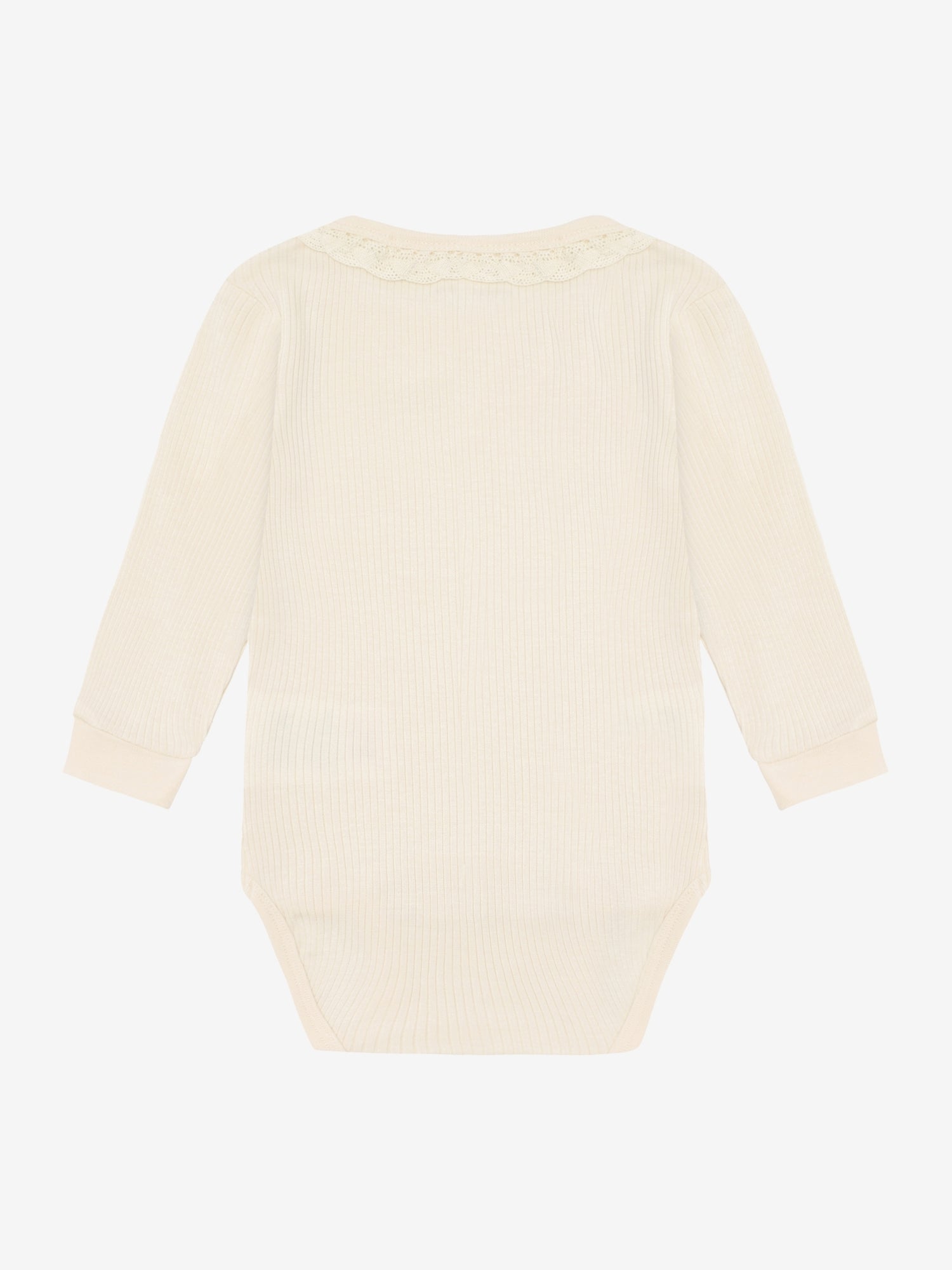 Minymo - Babybody langarm weiß