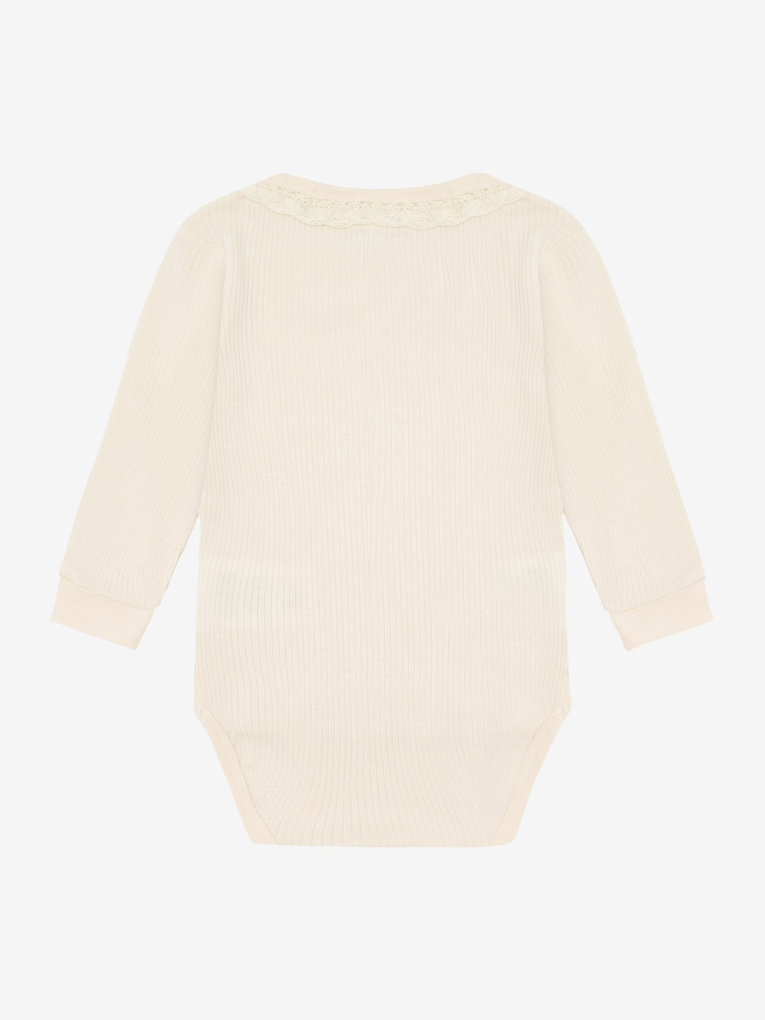 Minymo - Babybody langarm weiß