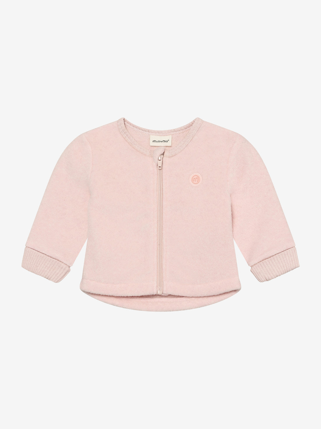 Minymo - Baby Fleecejacke rosa