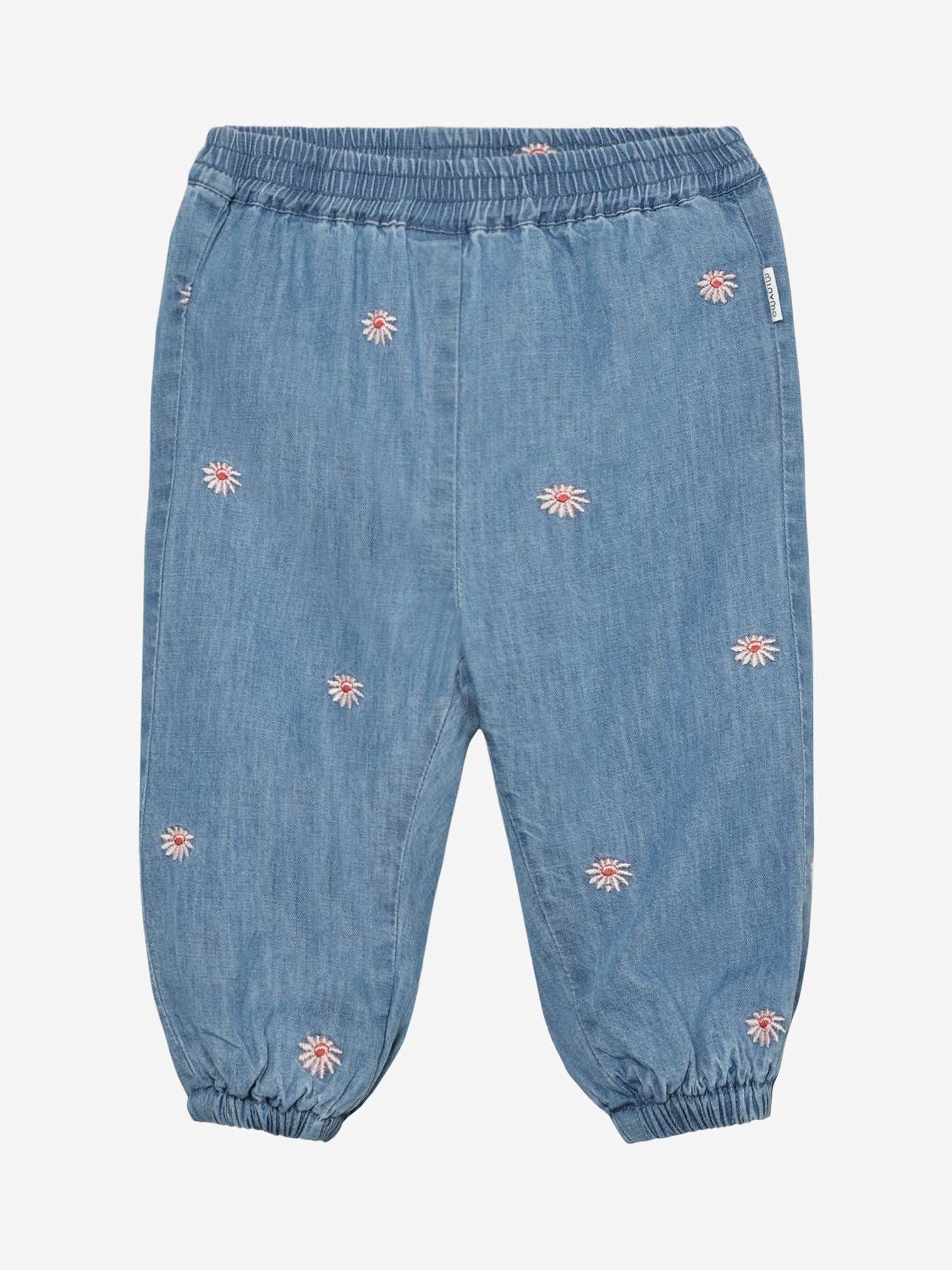 Minymo - Baby Hose mit Blumen