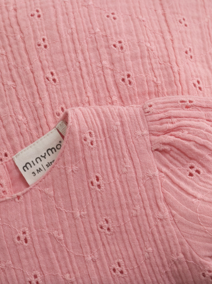 Minymo - Baby Kurzarmkleid rosa