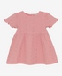 Schönes Kurzarmkleid mit Allover-Print für Mädchen von Minymo. 